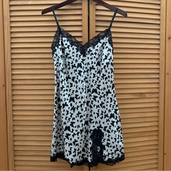 Victoria Secret Butterfly Slip Dress Medium - Picture 1 of 7